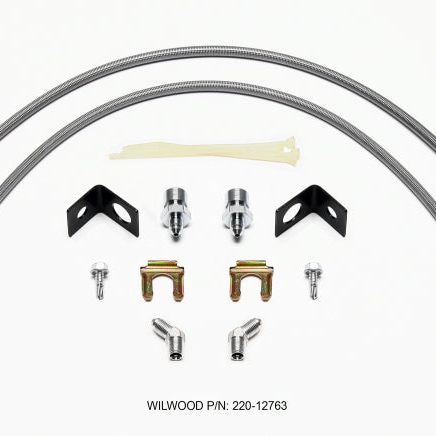 Wilwood Flexline Kit Front Jeep Wrangler 22 inch - SMINKpower Performance Parts WIL220-12763 Wilwood