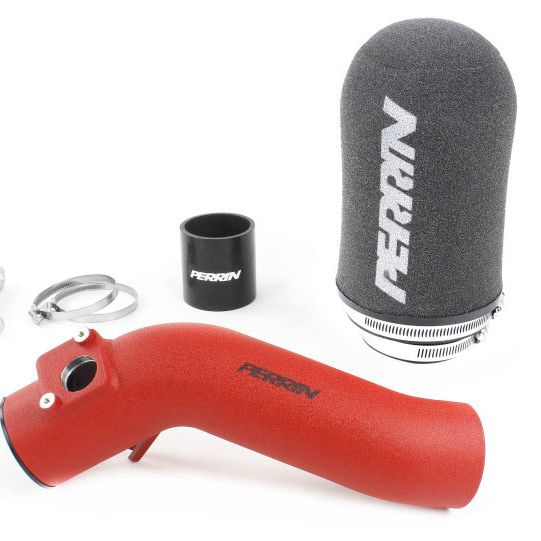 Perrin 18-21 Subaru STI Cold Air Intake - Red-Cold Air Intakes-Perrin Performance-PERPSP-INT-326RD-SMINKpower Performance Parts