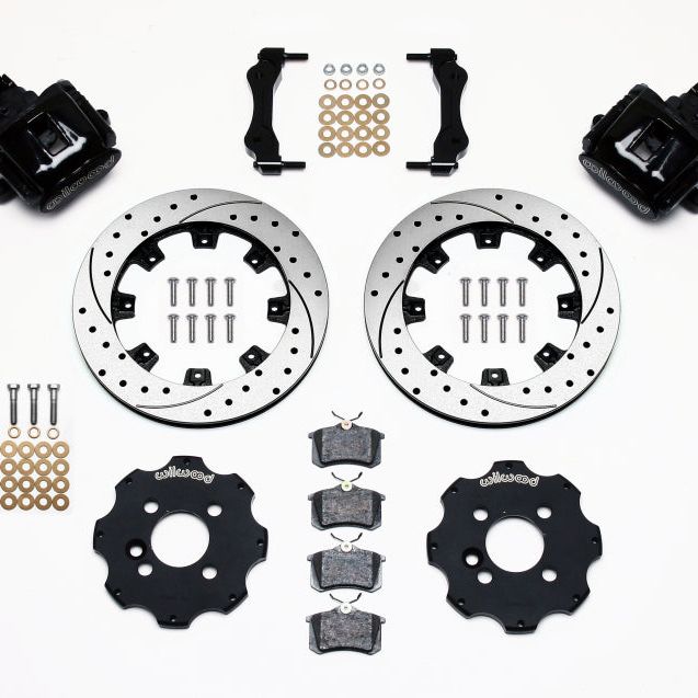 Wilwood Combination Parking Brake Rear Kit 11.75in Drilled Mini Cooper - SMINKpower Performance Parts WIL140-10885-D Wilwood
