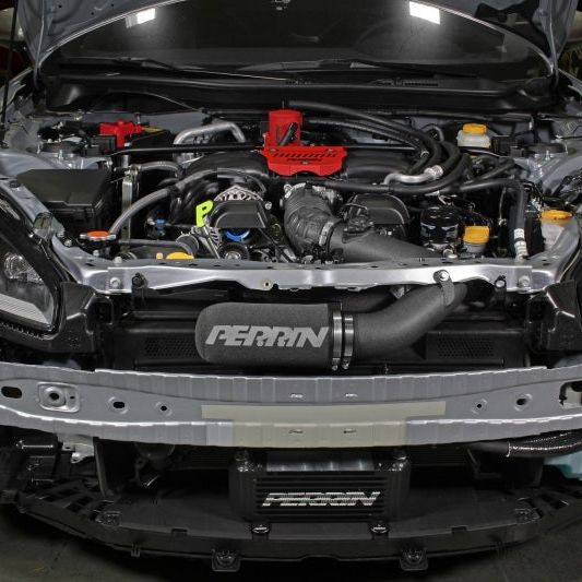 Perrin 22-23 Subaru BRZ/GR86 Cold Air Intake - Black - SMINKpower Performance Parts PERPSP-INT-335BK Perrin Performance