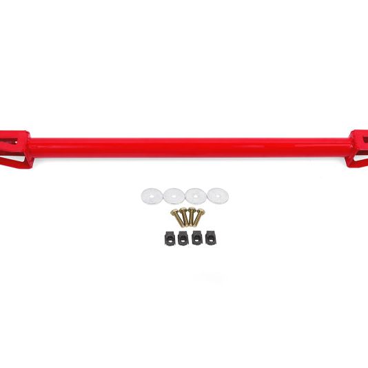 BMR 15-19 Ford Mustang (S550) K-Member Chassis Brace - Red - SMINKpower Performance Parts BMRCB763R BMR Suspension