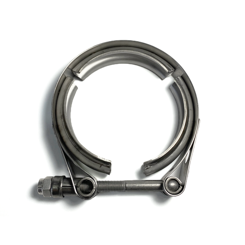 Ticon Industries 3in Stainless Steel V-Band Clamp-Clamps-Ticon-TIC119-07600-0000-SMINKpower Performance Parts