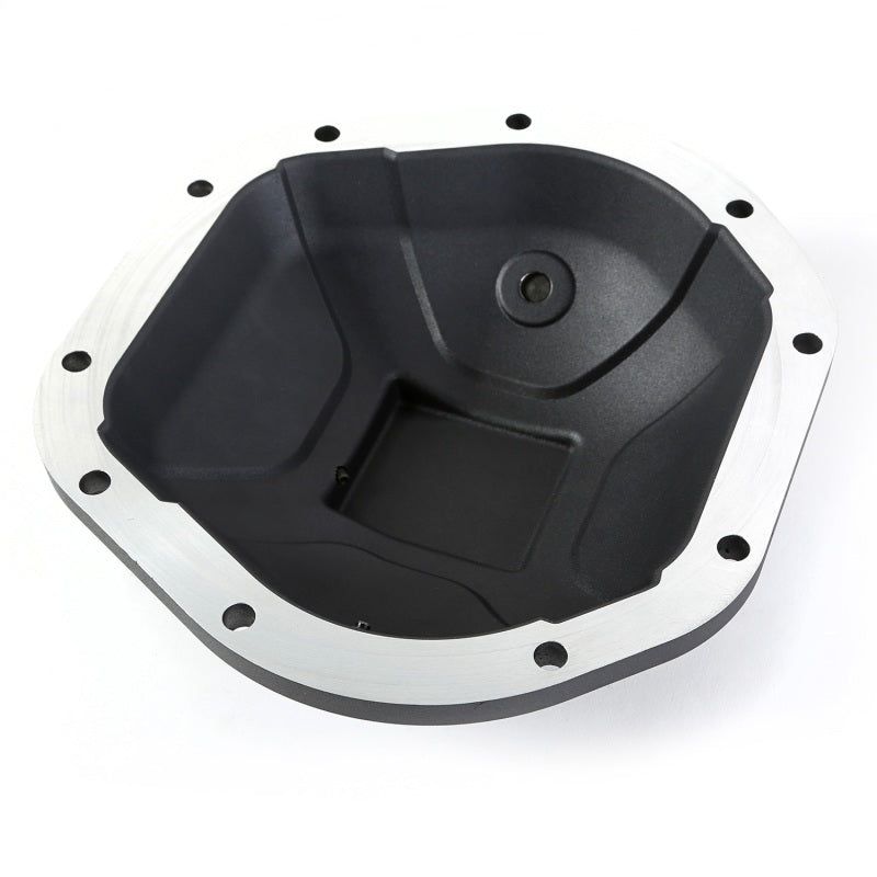 Rugged Ridge Boulder Aluminum Differential Cover Dana 44 Black-Diff Covers-Rugged Ridge-RUG16595.12-SMINKpower Performance Parts