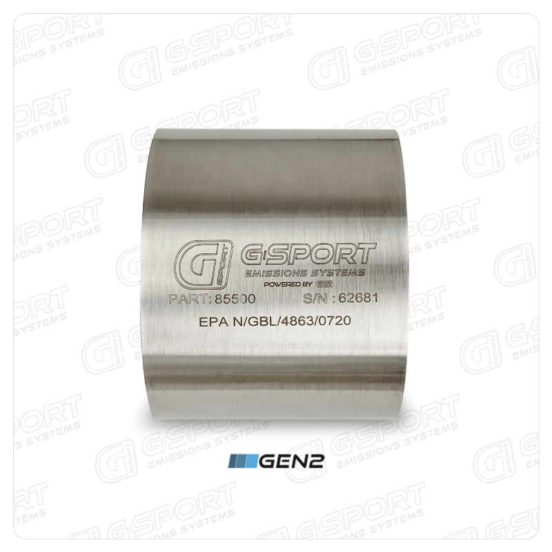 GESI G-Sport 400 CPSI GEN2 EPA Compliant 5in x 4in Substrate Only Up to 1,000HP-Catalytic Converter Universal-G-Sport-GSP85500-SMINKpower Performance Parts