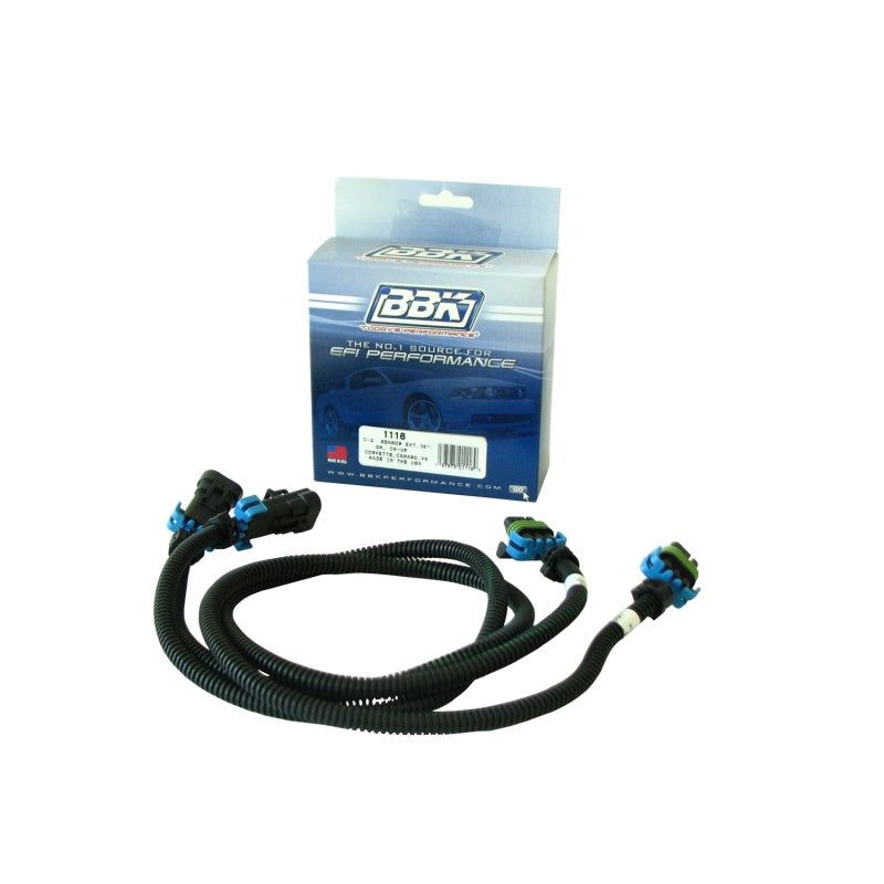 BBK 08-15 GM Corvette Camaro O2 Sensor Wire Harness Extensions 36 (pair)-Gauge Components-BBK-BBK1116-SMINKpower Performance Parts