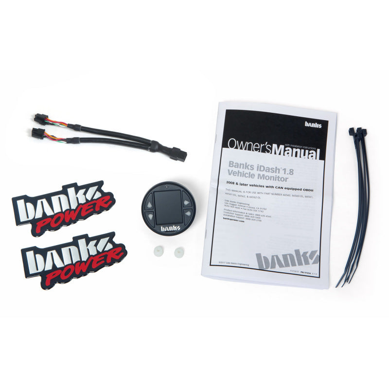 Banks Power iDash 1.8 for Derringer Modules-Performance Monitors-Banks Power-GBE66561-SMINKpower Performance Parts