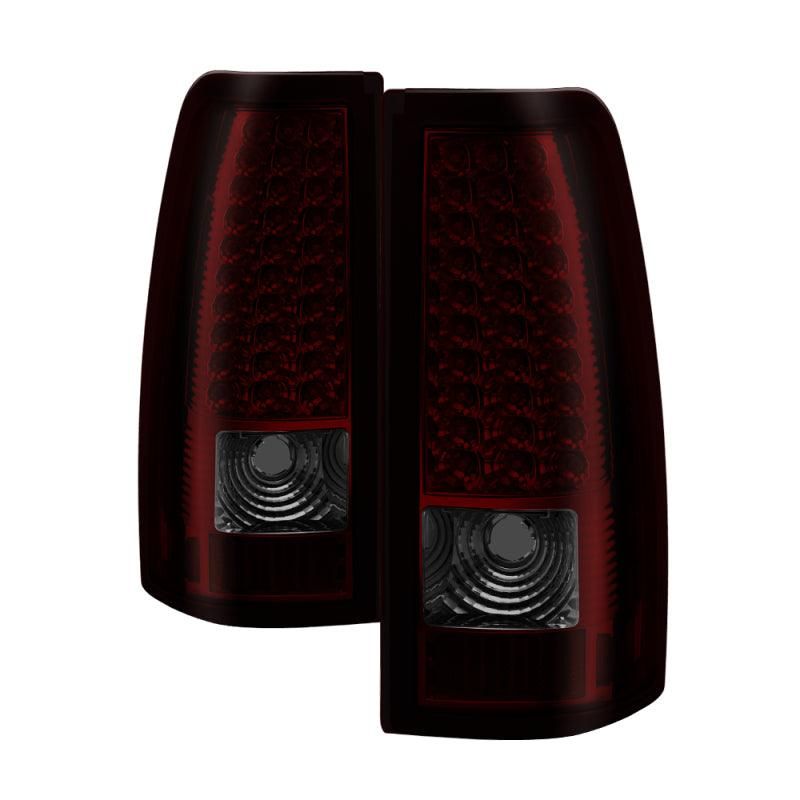 Xtune Chevy Silverado 1500/2500/3500 99-02 LED Tail Lights Red Smoke ALT-ON-CS99-LED-RS - SMINKpower Performance Parts SPY5011763 SPYDER