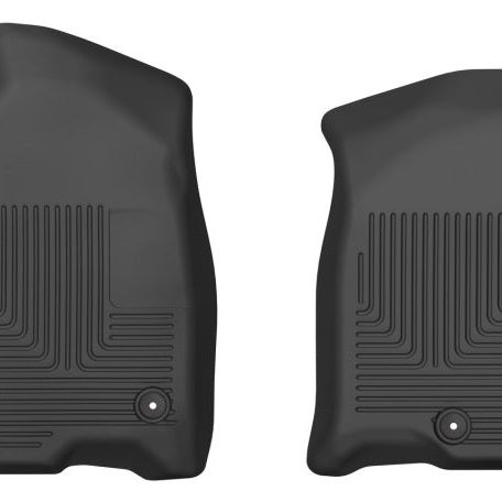 Husky Liners 21-23 Chevy Tahoe / 21-23 Cadillac Escalade X-Act Contour Black Front Seat Floor Liners - SMINKpower Performance Parts HSL55861 Husky Liners