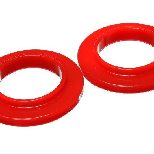 Energy Suspension Coil Spring Isolator Set - Red-Bushing Kits-Energy Suspension-ENG9.6104R-SMINKpower Performance Parts