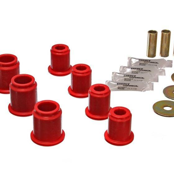 Energy Suspension 6/95-04 Toyota Pick Up 4W (Exc T-100/Tundra) Red Front Control Arm Bushing Set-Bushing Kits-Energy Suspension-ENG8.3115R-SMINKpower Performance Parts