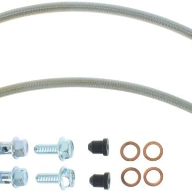 StopTech 03-07 Infiniti FX35/45 Rear Stainless Steel Brake Lines-Brake Line Kits-Stoptech-STO950.42500-SMINKpower Performance Parts