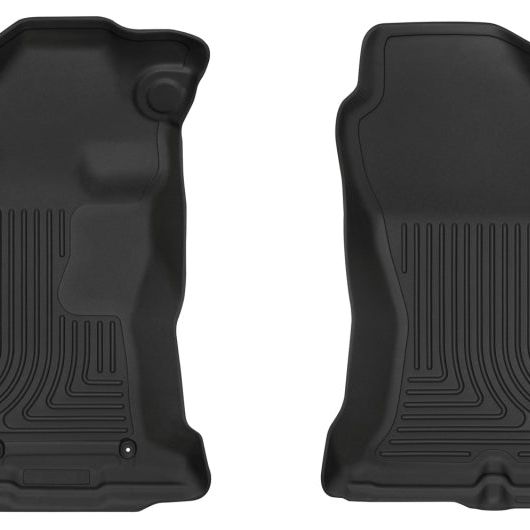 Husky Liners 2018 Subaru Crosstrek Black Front Floor Liners-Floor Mats - Rubber-Husky Liners-HSL52871-SMINKpower Performance Parts