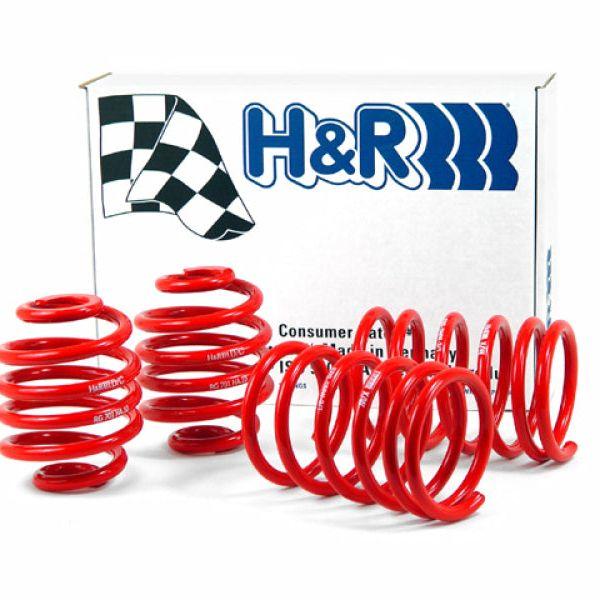 H&R 85-91 BMW 325e/325i/325is E30 Race Spring (Non Cabrio/Tuner Fitment)-Lowering Springs-H&R-HRS50404-88-SMINKpower Performance Parts