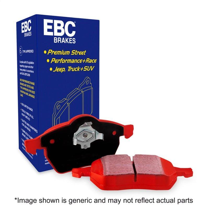 EBC 14+ Jaguar F-Type (Cast Iron Rotors Only) 5.0 Supercharged (490) Redstuff Rear Brake Pads-Brake Pads - Performance-EBC-EBCDP32192C-SMINKpower Performance Parts