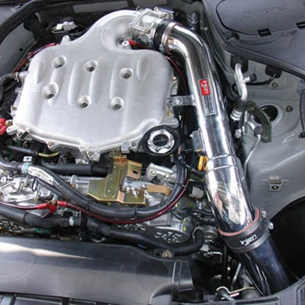 Injen 06-08 M45 4.5L V8 Black Cold Air Intake - SMINKpower Performance Parts INJSP1996BLK Injen