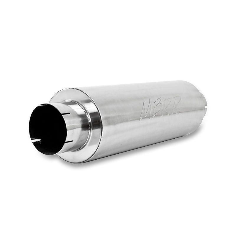 MBRP Universal Quiet Tone Muffler 5in Inlet /Outlet 8in Dia Body 31in Overall-Muffler-MBRP-MBRPM2220A-SMINKpower Performance Parts
