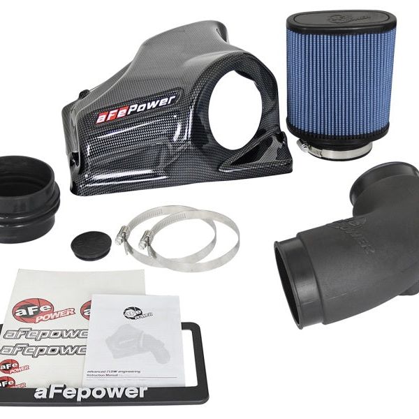 aFe Magnum FORCE Stage-2 Pro 5R Cold Air Intake System 16-17 BMW 340i (F30) L6-3.0L (t) B58 - SMINKpower Performance Parts AFE54-12912-C aFe