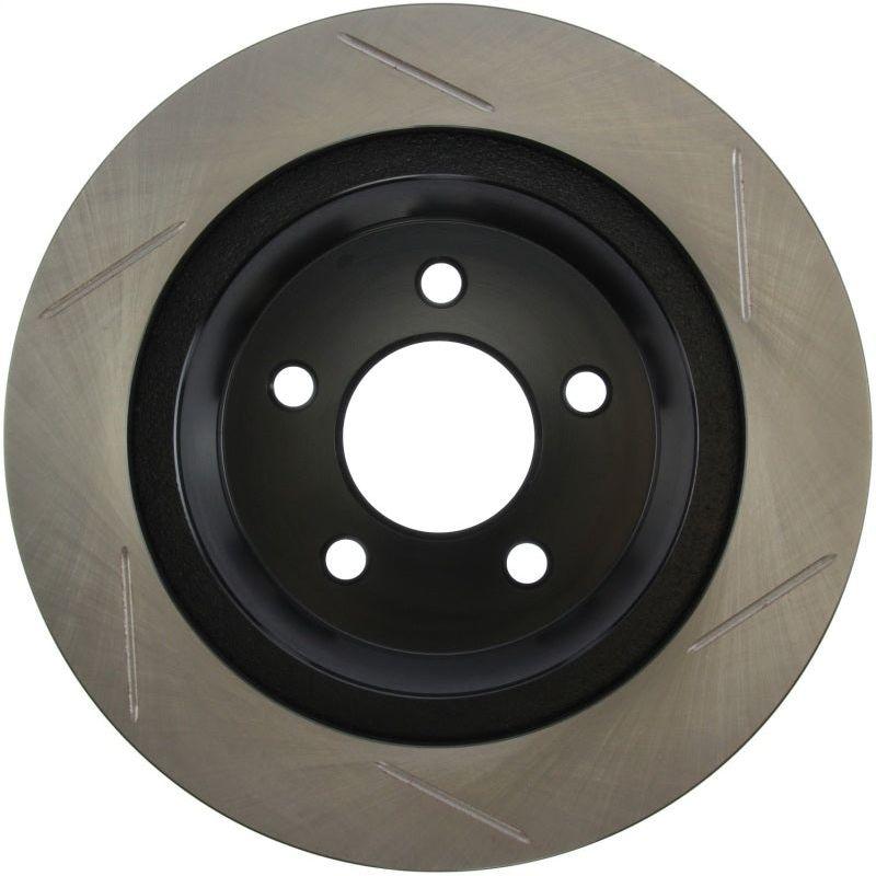 StopTech Power Slot 94-04 Ford Mustang Rear Right Slotted Rotor-Brake Rotors - Slotted-Stoptech-STO126.61046SR-SMINKpower Performance Parts