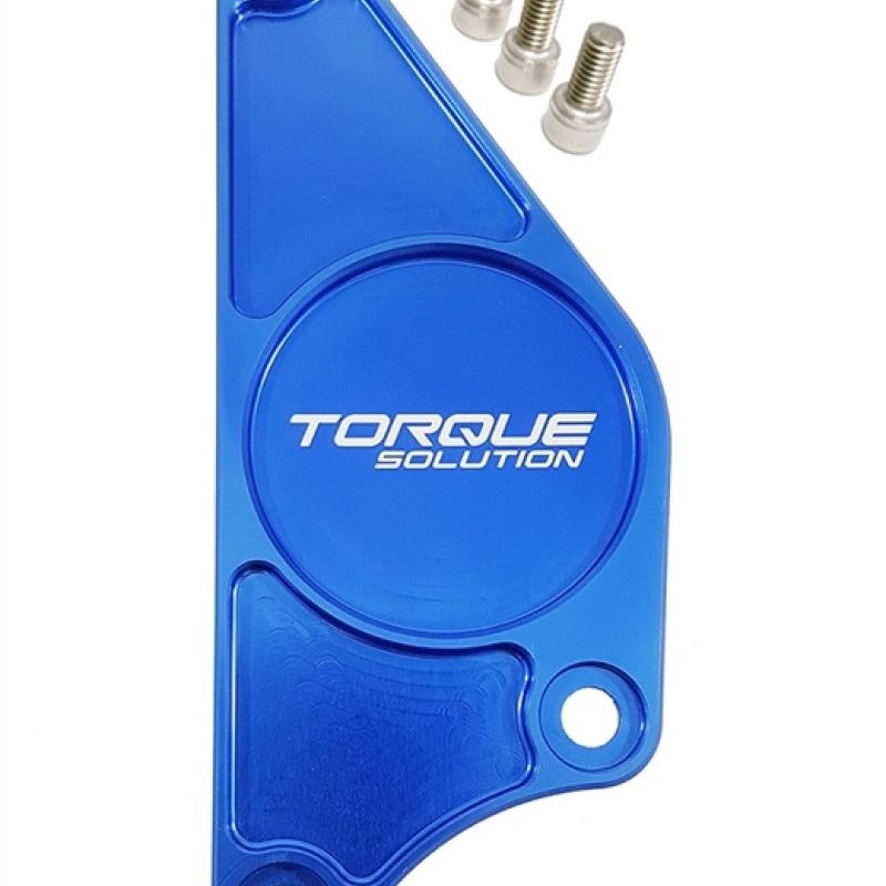 Torque Solution Billet Aluminum Cam Plate (Blue): Subaru BRZ / Scion FR-S 2013+-Cam Covers-Torque Solution-TQSTS-CAM-PLTBU-SMINKpower Performance Parts
