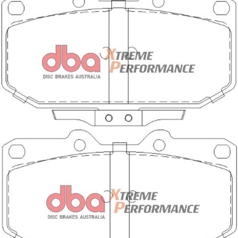 DBA 06-07 Subaru WRX XP650 Front Brake Pads-Brake Pads - Performance-DBA-DBADB1170XP-SMINKpower Performance Parts