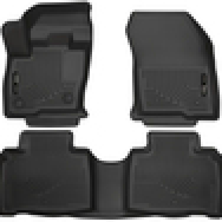 Husky Liners 2016 Lincoln MKX WeatherBeater Combo Black Floor Liners-Floor Mats - Rubber-Husky Liners-HSL99311-SMINKpower Performance Parts