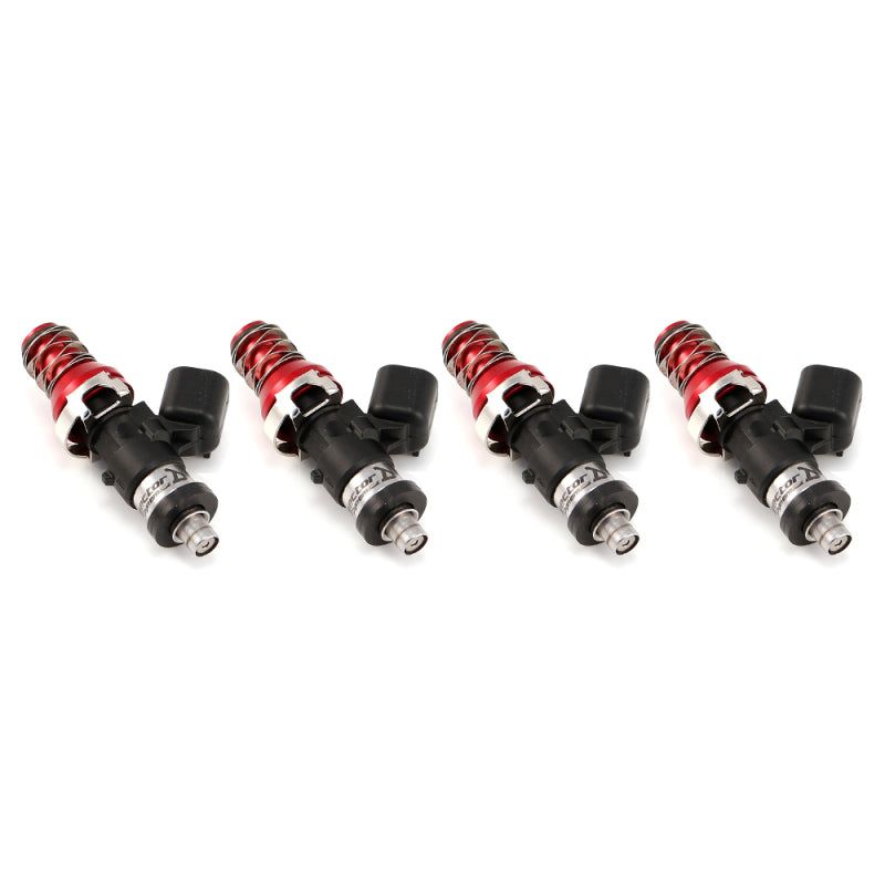 Injector Dynamics ID1050X Injectors - 48mm Length - Mach Top to 11mm - Denso Low Cushion (Set of 4)-Fuel Injector Sets - 4Cyl-Injector Dynamics-IDX1050.48.11.D.4-SMINKpower Performance Parts
