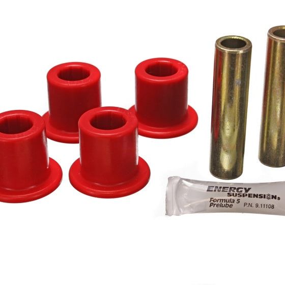 Energy Suspension Jeep Frame Shackle Bushing Set - Red - SMINKpower Performance Parts ENG2.2120R Energy Suspension