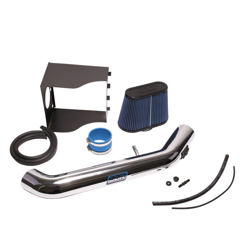 BBK 10-15 Ford Raptor Truck 6.2 Cold Air Intake Kit - Chrome Finish-Cold Air Intakes-BBK-BBK1831-SMINKpower Performance Parts