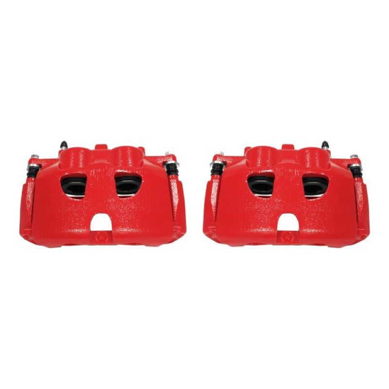 Power Stop 10-17 Ford Expedition Front Red Calipers w/Brackets - Pair-Brake Calipers - Perf-PowerStop-PSBS5236-SMINKpower Performance Parts