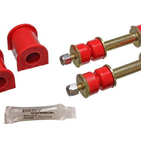 Energy Suspension 86-97 Nissan 720 & Hardbody PickUp 4WD Red 20mm Front Sway Bar Frame Bushings-Bushing Kits-Energy Suspension-ENG7.5109R-SMINKpower Performance Parts