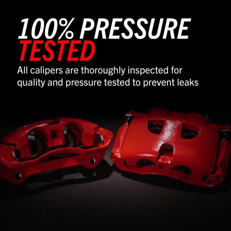Power Stop 02-05 Dodge Ram 1500 Front Red Calipers w/Brackets - Pair - SMINKpower Performance Parts PSBS4832 PowerStop