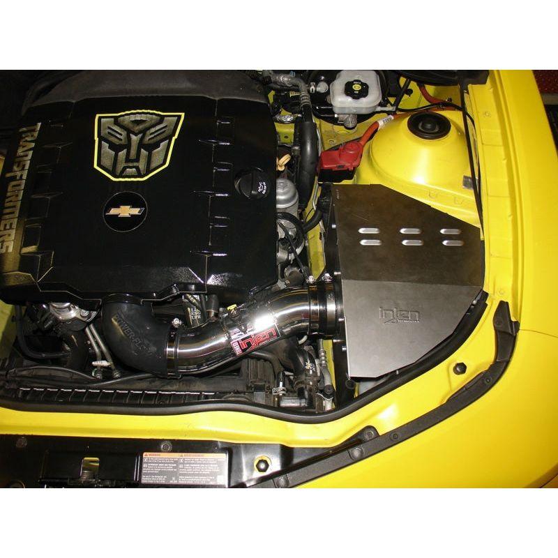 Injen 10 Camaro 3.6L V6 Wrinkle Black Power-Flow Short Ram Air Intake System - SMINKpower Performance Parts INJPF7011WB Injen