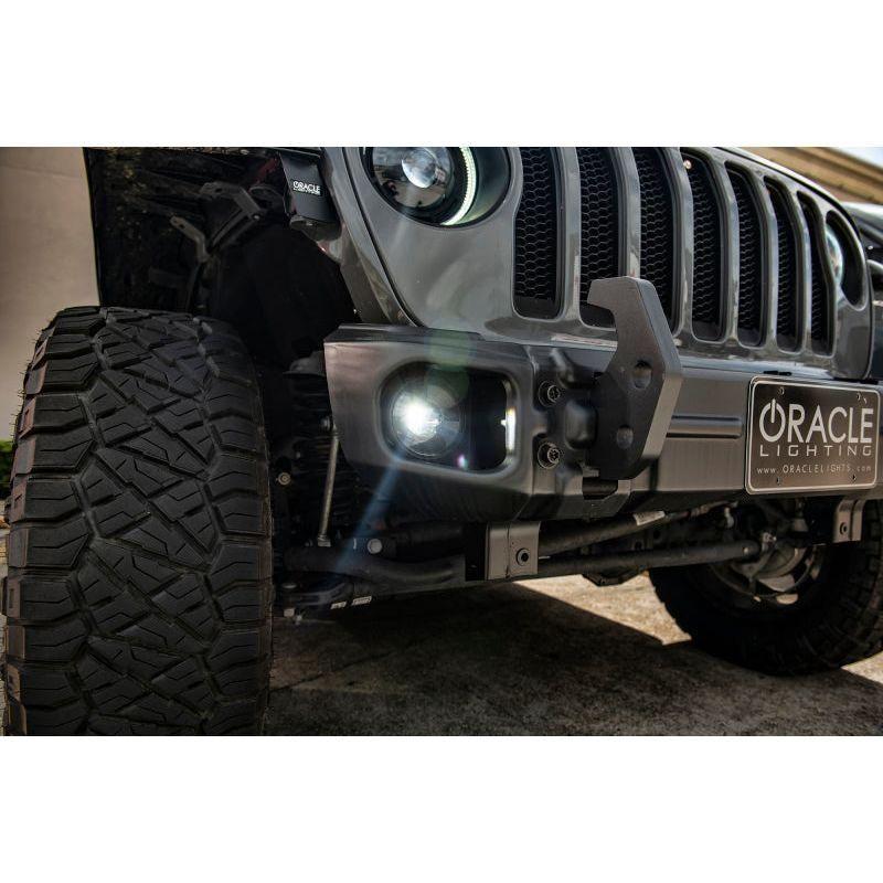 Oracle Jeep Wrangler JK/JL/JT High Performance W LED Fog Lights - ColorSHIFT - Dynamic - SMINKpower Performance Parts ORL5846-332 ORACLE Lighting