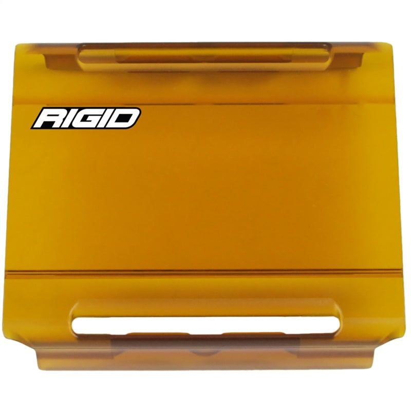Rigid Industries 4in E-Series Light Cover - Yellow-Light Covers and Guards-Rigid Industries-RIG104933-SMINKpower Performance Parts