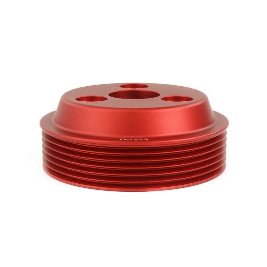 Perrin 15-21 Subaru WRX Lightweight Water Pump Pulley - Red - SMINKpower Performance Parts PERPSP-ENG-111RD Perrin Performance