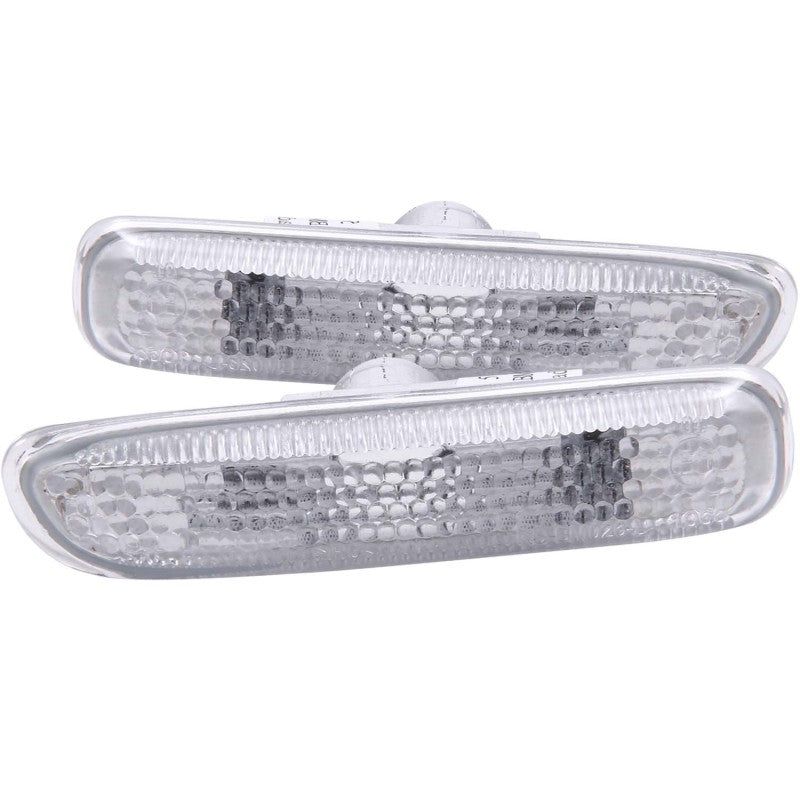 ANZO 1999-2001 BMW 3 Series Side Marker Lights Clear-Lights Corner-ANZO-ANZ511024-SMINKpower Performance Parts