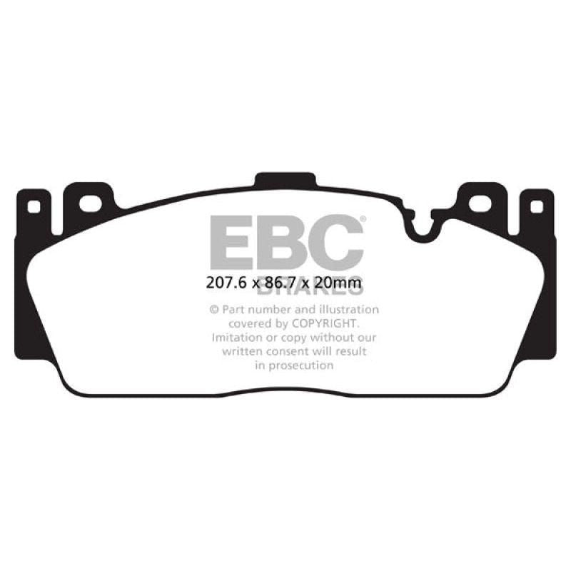 EBC 12-16 BMW M5 (F10) Bluestuff Front Brake Pads - SMINKpower Performance Parts EBCDP52148NDX EBC