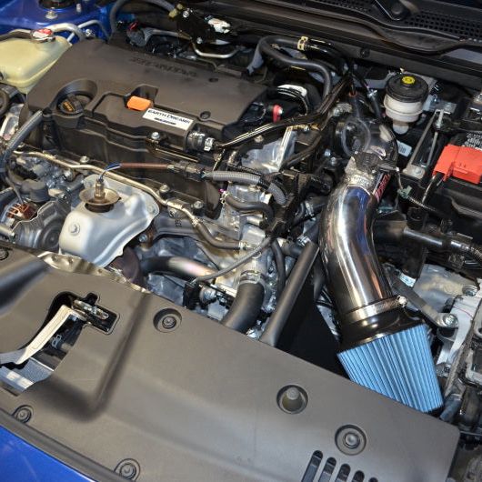 Injen 2016+ Honda Civic 2.0L 4 Cyl. Black Cold Air Intake-Cold Air Intakes-Injen-INJSP1574BLK-SMINKpower Performance Parts