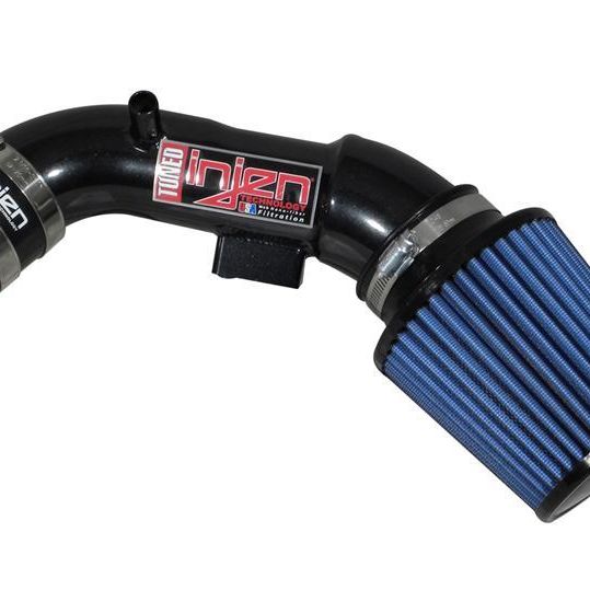 Injen 06-11 Honda Civic Ex 1.8L 4cyl Black Tuned Air Intake w/ MR Tech/Nano-Fiber Dry Filter - SMINKpower Performance Parts INJSP1570BLK Injen