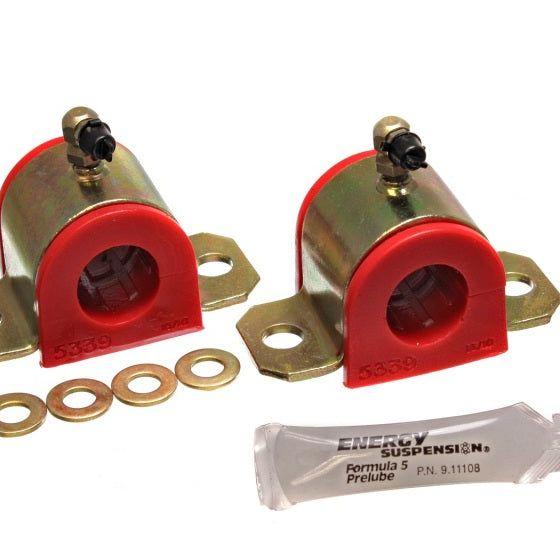 Energy Suspension 03-06 Toyota Corolla/Matrix Red 24mm Front Sway Bar Bushing Set (Greaseable Frame-Bushing Kits-Energy Suspension-ENG8.5128R-SMINKpower Performance Parts