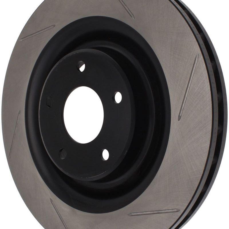 StopTech Power Slot 06-10 Chevrolet Corvette Front Right Slotted Rotor-Brake Rotors - Slotted-Stoptech-STO126.62102SR-SMINKpower Performance Parts