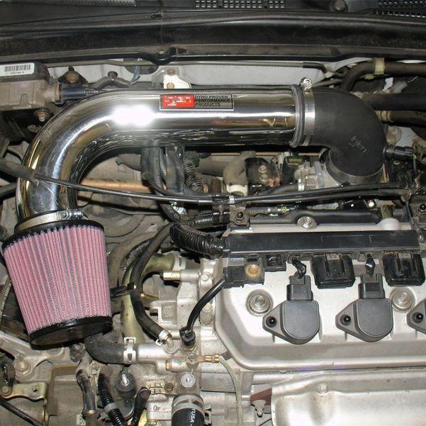 Injen 01-04 Civic Dx/Lx/Ex/Hx Black Short Ram Intake - SMINKpower Performance Parts INJIS1565BLK Injen