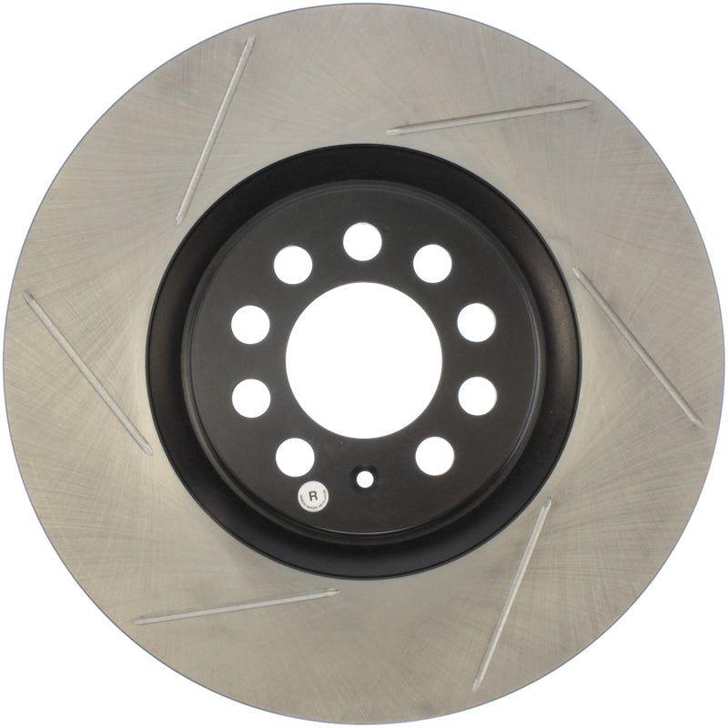 StopTech Power Slot 3/99-06 Audi TT/00-06 TT Quattro / 03-05 VW Golf GTi Right Front Slotted Rotor-Brake Rotors - Slotted-Stoptech-STO126.33062SR-SMINKpower Performance Parts