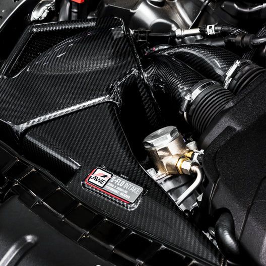 AWE Tuning Audi C7 RS6 / RS7 4.0T S-FLO Carbon Intake V2-Cold Air Intakes-AWE Tuning-AWE2660-15012-SMINKpower Performance Parts