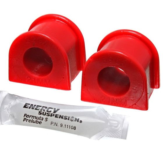 Energy Suspension Subaru Forester/Legacy/Outback/WRX Red 21mm Front Sway Bar Bushing Set-Bushing Kits-Energy Suspension-ENG19.5105R-SMINKpower Performance Parts