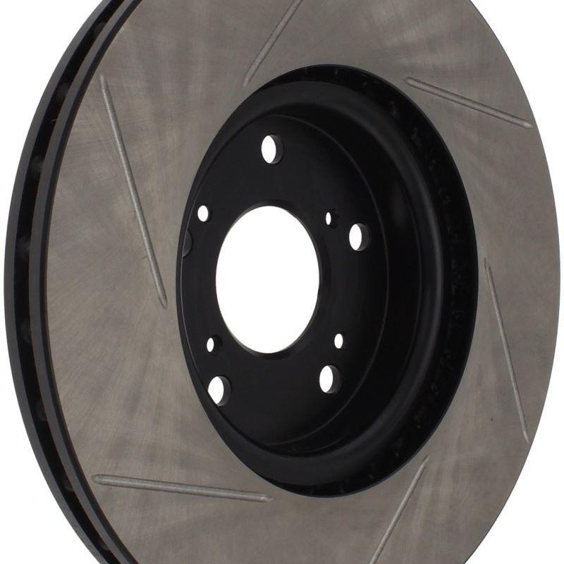 StopTech Power Slot Slotted 04-08 Accura TL (Brembo Caliper) Front Left Rotor-Brake Rotors - Slotted-Stoptech-STO126.40062SL-SMINKpower Performance Parts