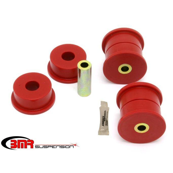 BMR 10-15 5th Gen Camaro Pro Version Differential Mount Bushing Kit (Polyurethane) - Red-Differential Bushings-BMR Suspension-BMRBK029-SMINKpower Performance Parts