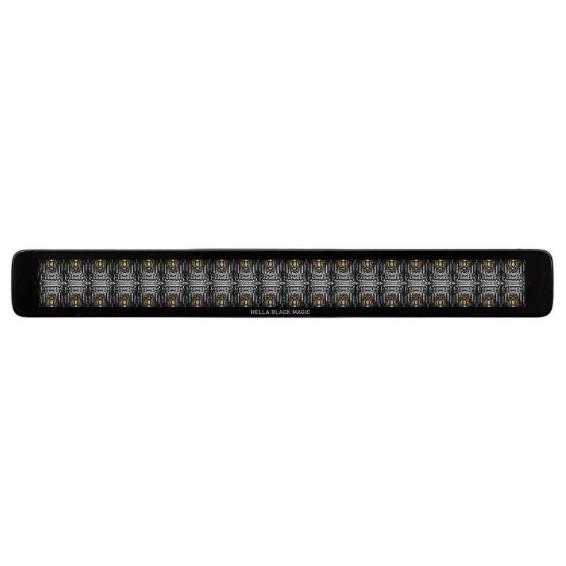 Hella Universal Black Magic 21in Double Light Bar - Driving Beam - SMINKpower Performance Parts HELLA358176401 Hella