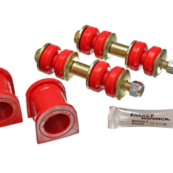 Energy Suspension 04-07 Scion xB Red 25mm Front Sway Bar Bushing Set-Bushing Kits-Energy Suspension-ENG8.5130R-SMINKpower Performance Parts