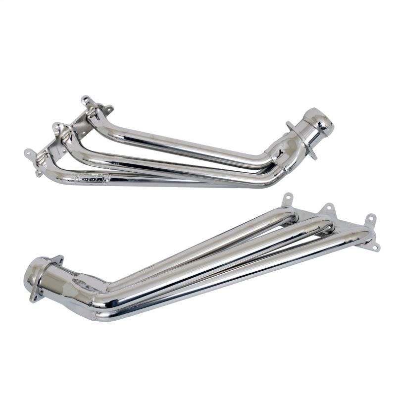 BBK 10-11 Camaro V6 Long Tube Exhaust Headers With Converters - 1-5/8 Chrome - SMINKpower Performance Parts BBK4041 BBK